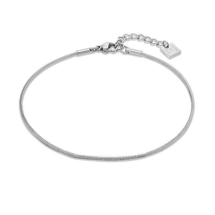 Stainless Steel Bracelet, Snake Chain 1,2 Mm