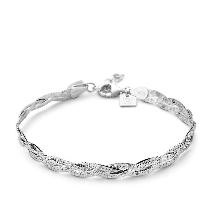 Silver Bracelet, Braid