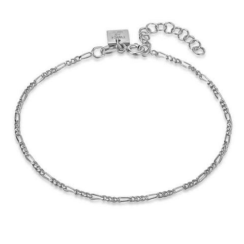 Silver Bracelet, Figaro, 1,5 Mm
