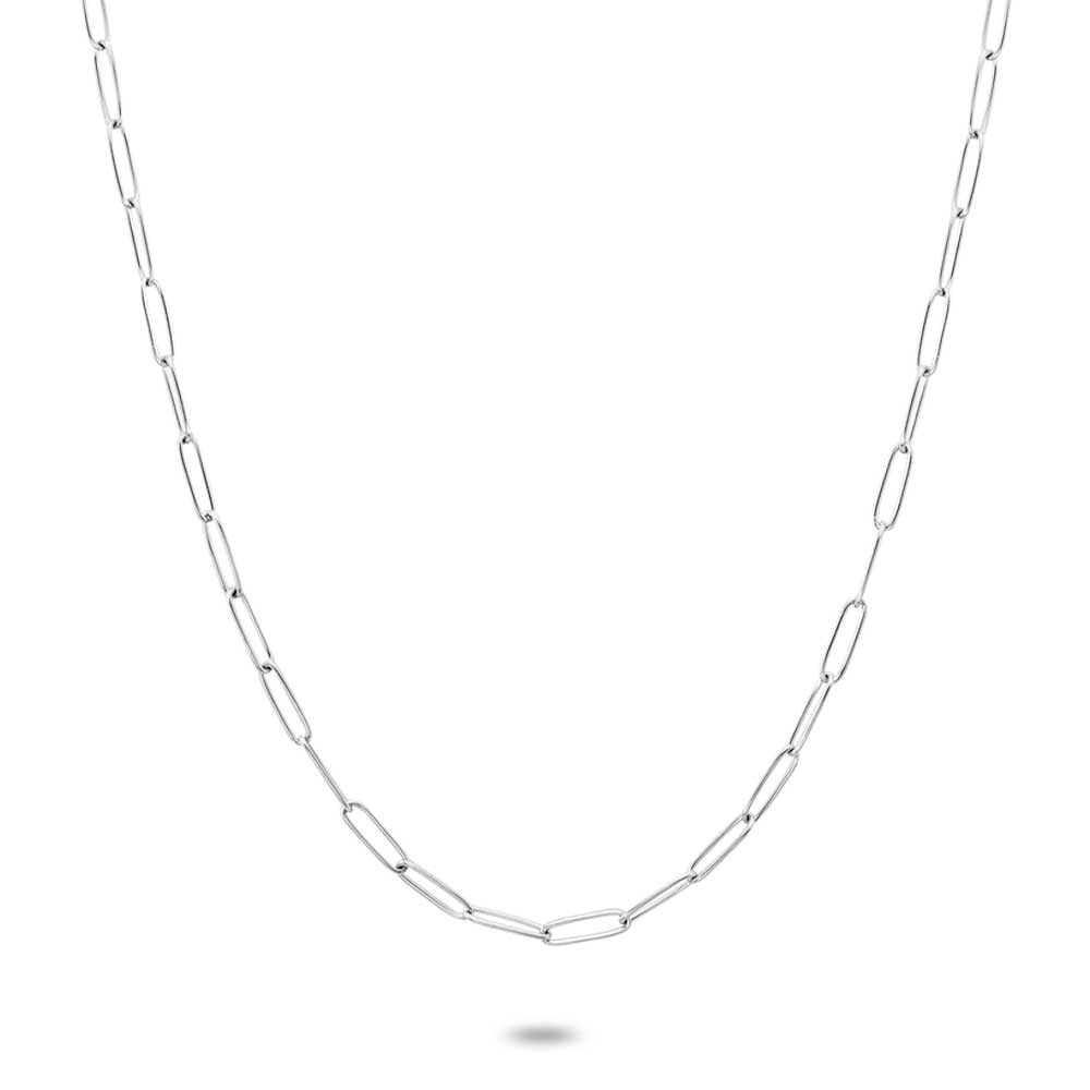 Stainless Steel Necklace, Oval Links 11 Mm/4 Mm