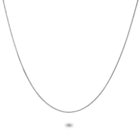 Stainless Steel Necklace, Snake Chain 1,2 Mm