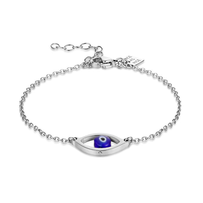 Stainless Steel Bracelet, Nazar Eye