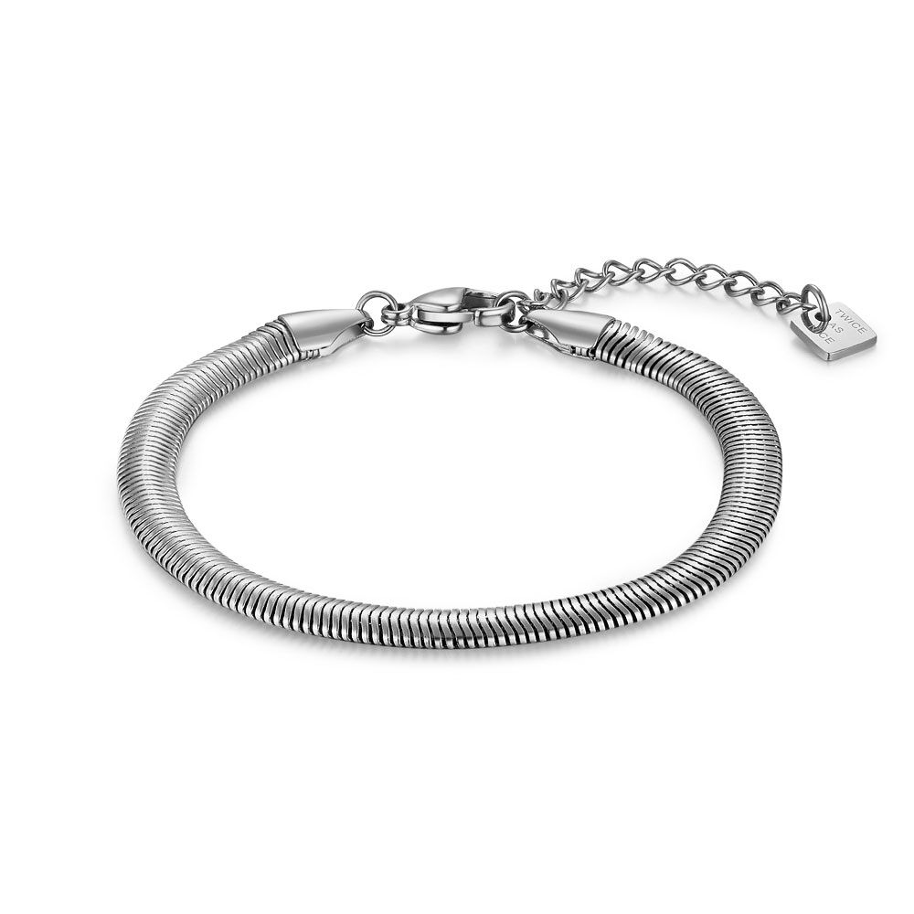 Stainless Steel Bracelet, Snake Chain, 5 Mm