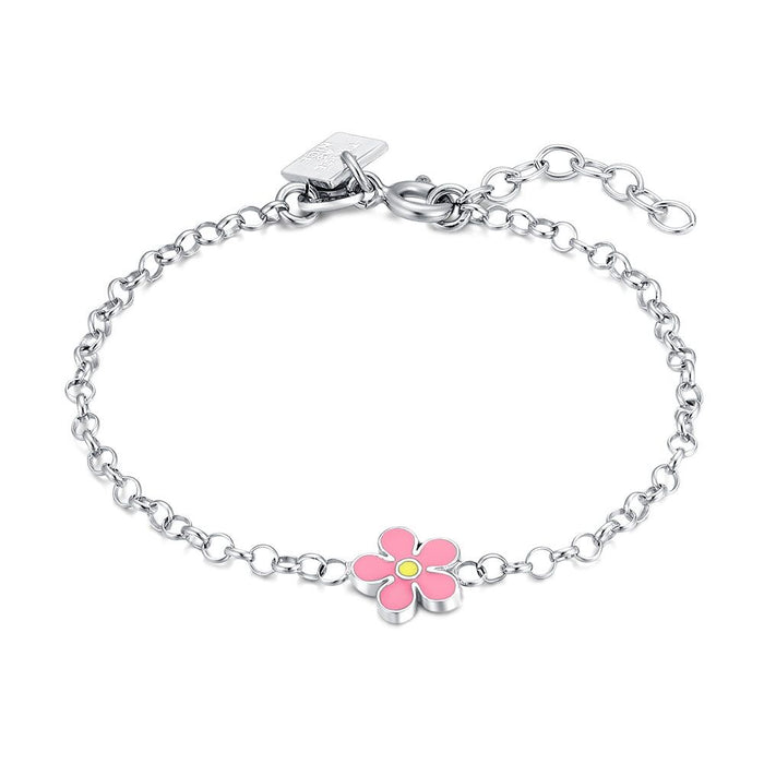 Silver Bracelet, Flower