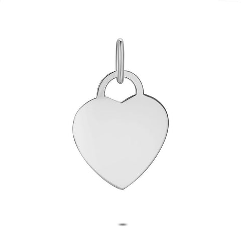 Silver Pendant, Heart