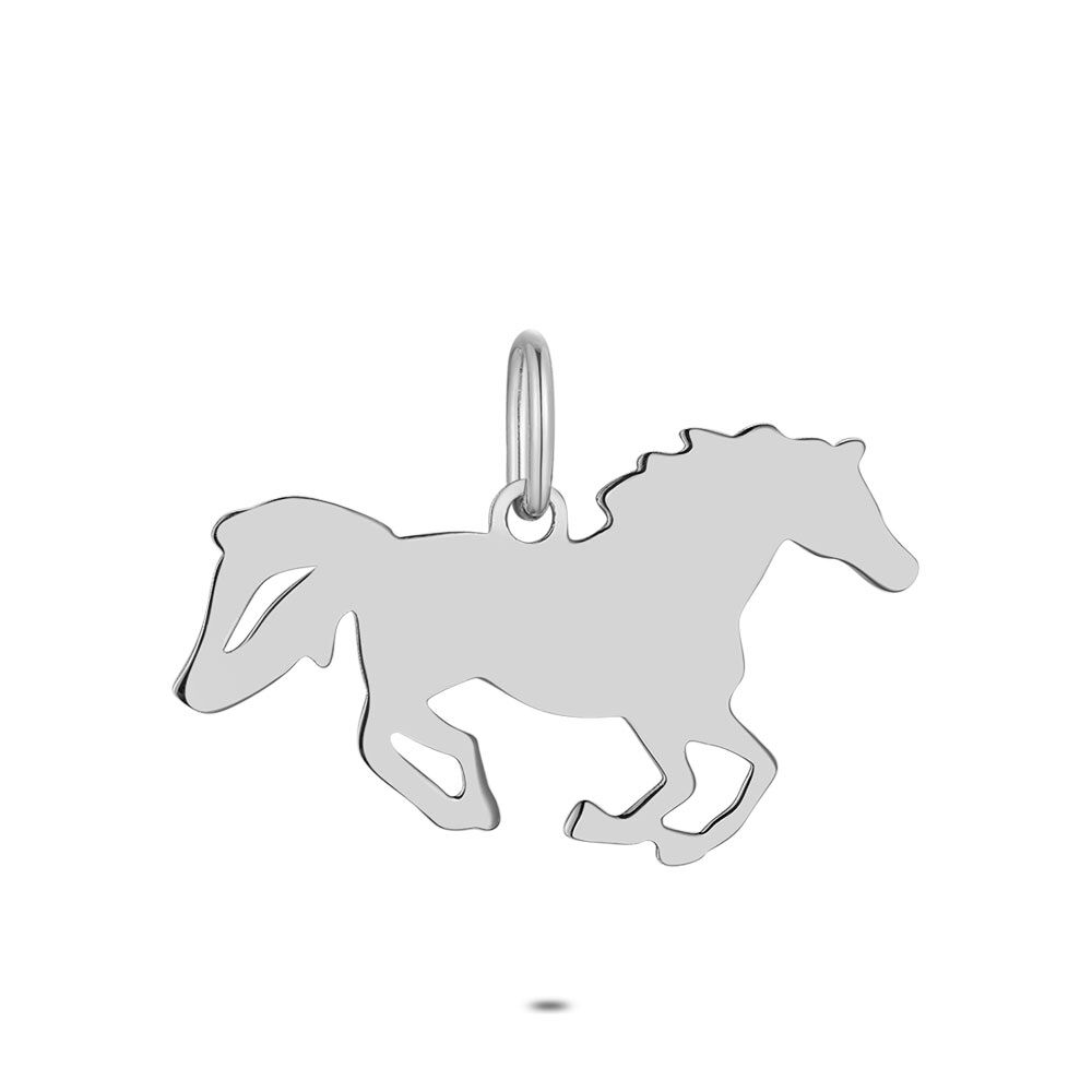 Silver Pendant, Horse