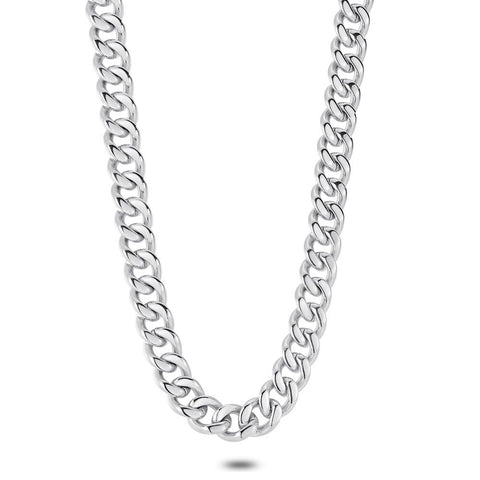 Stainless Steel Necklace, Gourmet, 15 Mm