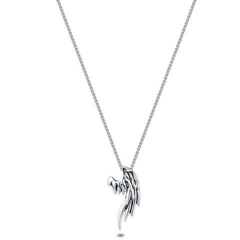 Stainless Steel Necklace, Wing