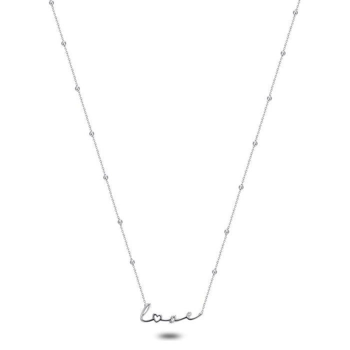 Silver Necklace, Love